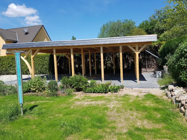 Carport aus Holz
